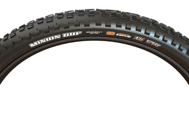 Maxxis ماكسيس مينيون DHF - 3C ماكس تيرا - 29، 27.5، 26، 24 - EXO، EXO+، DD - تصنيف E25، بدون أنابيب | المعيار الذهبي لنمط المداس الموجه نحو الجاذبية، الحجم 29x2.30-3CT، EXO، E25 - Image 3